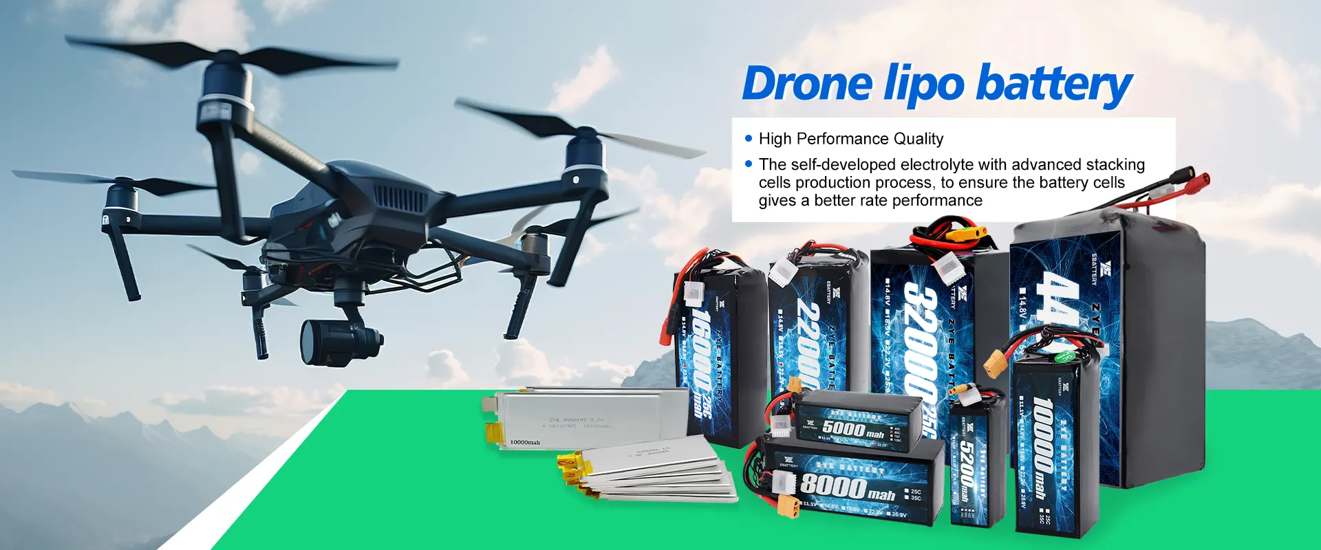 Kínai Drone Lipo akkumulátor beszállítók