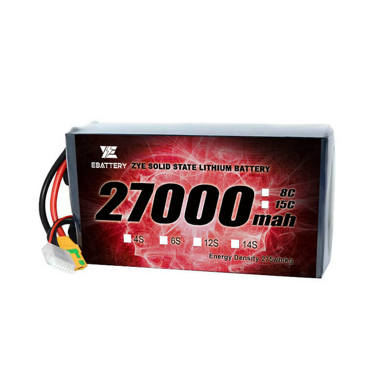 Li nagy energiájú sűrűség HV szilárdtest 27000mAh akkumulátor