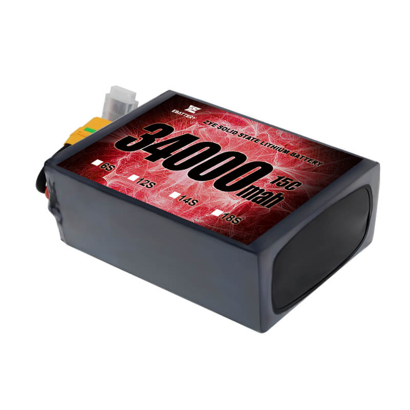 LI HV 34000Mah 24S félvezető akkumulátor