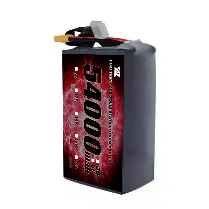 LI HV 54000mah 6S félvezető akkumulátor